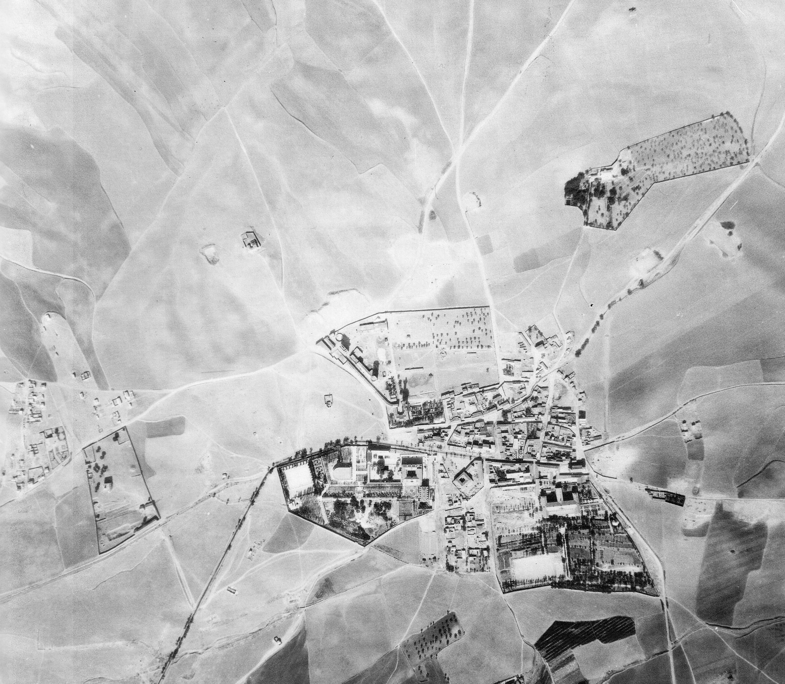 Vista áerea Hortaleza 1955