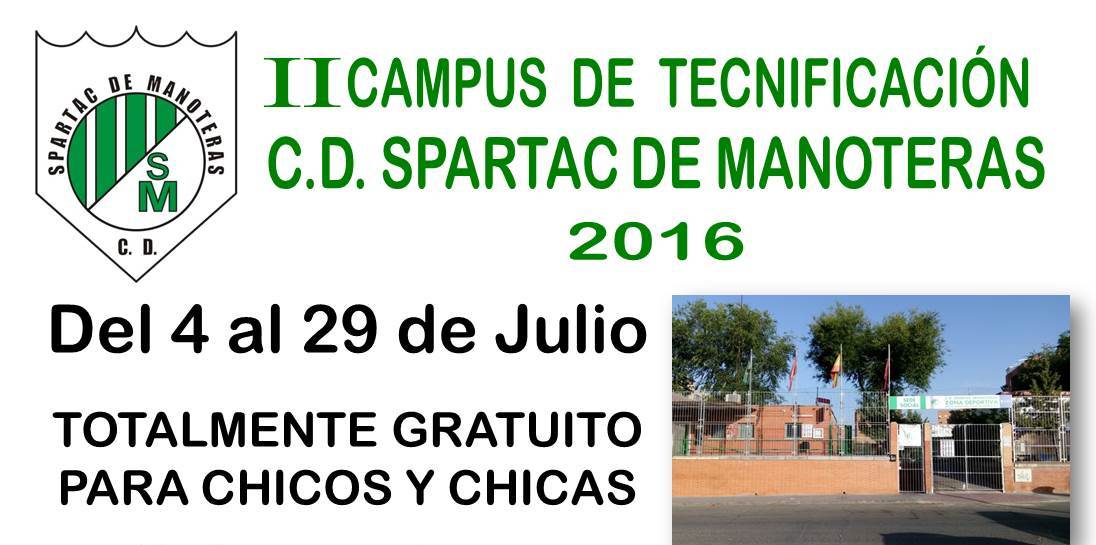 Campus gratuito del Spartac de Manoteras