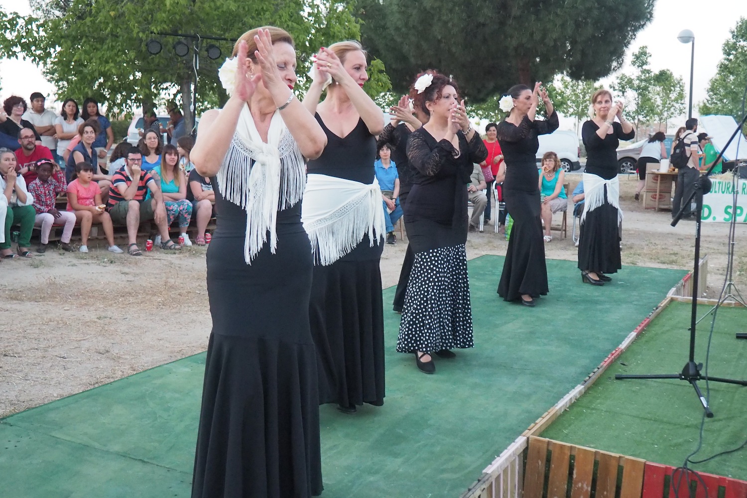 Noche de flamenco y swing en el Huerto de Manoteras