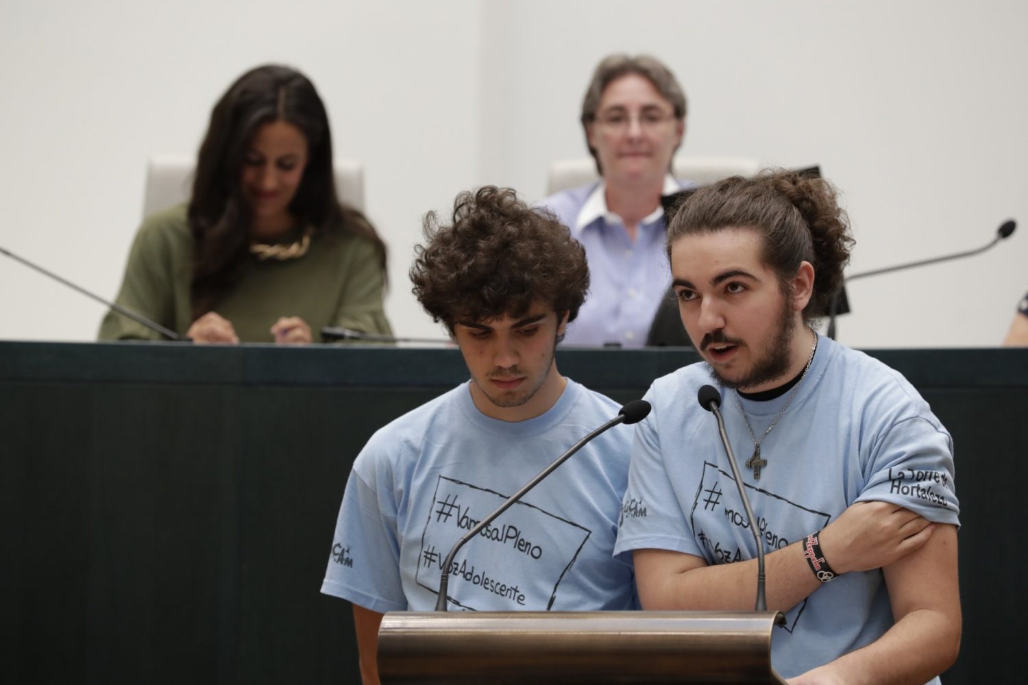 Los adolescentes de Hortaleza toman el Pleno de Madrid