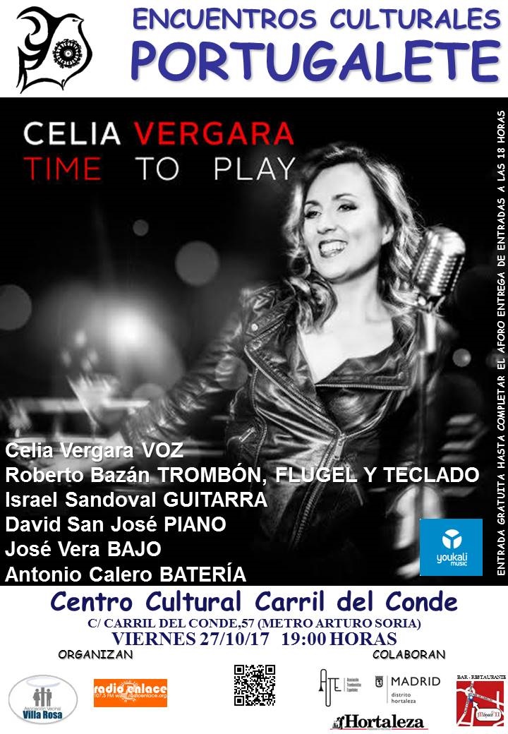 Concierto de Celia Vergara en los Encuentros Culturales Portugalete
