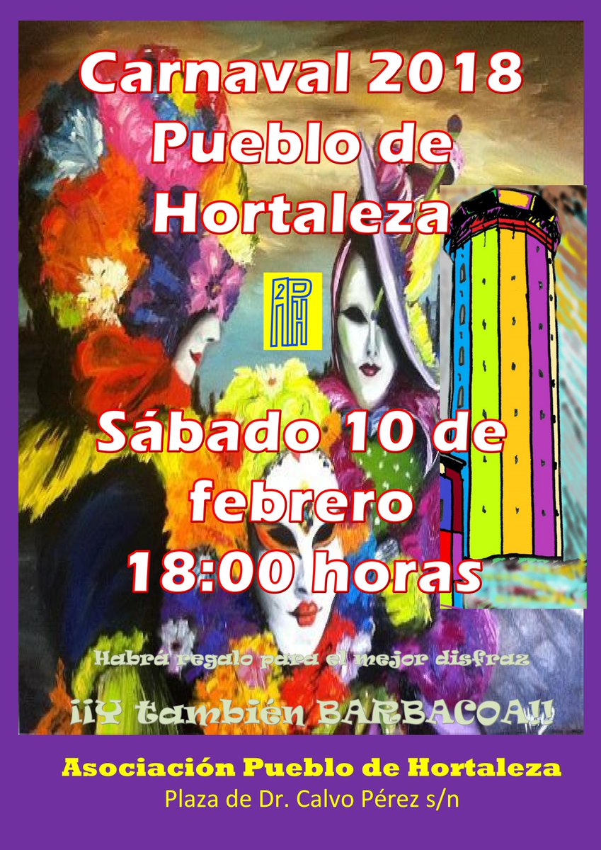 Fiesta de Carnaval en el pueblo de Hortaleza