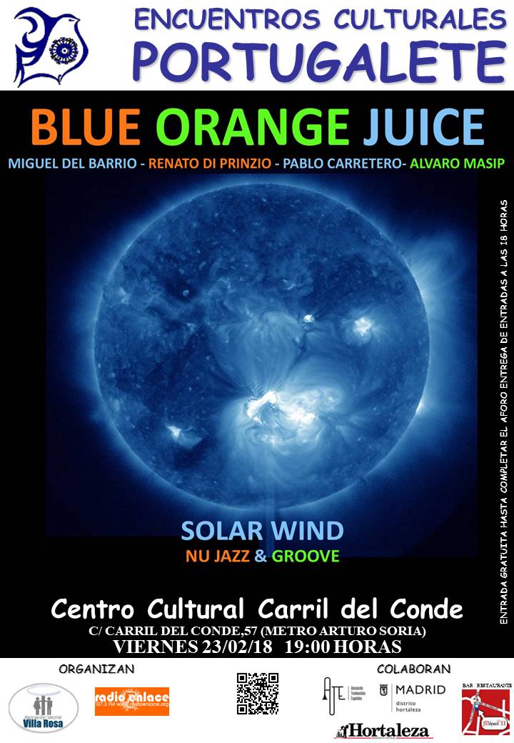 Concierto de Blue Orange Juice en los Encuentros Culturales Portugalete