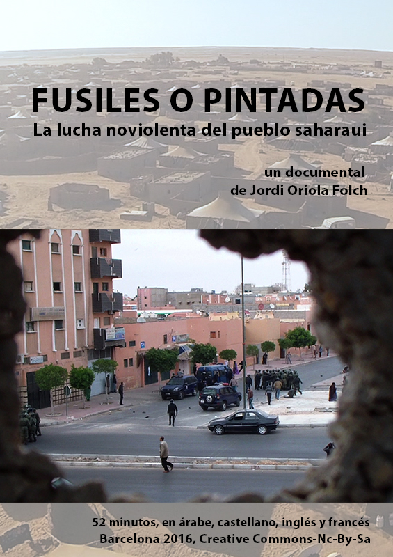 Presentación del documental ‘Fusiles o Pintadas. La lucha no violenta del pueblo saharaui’ en La Moradita