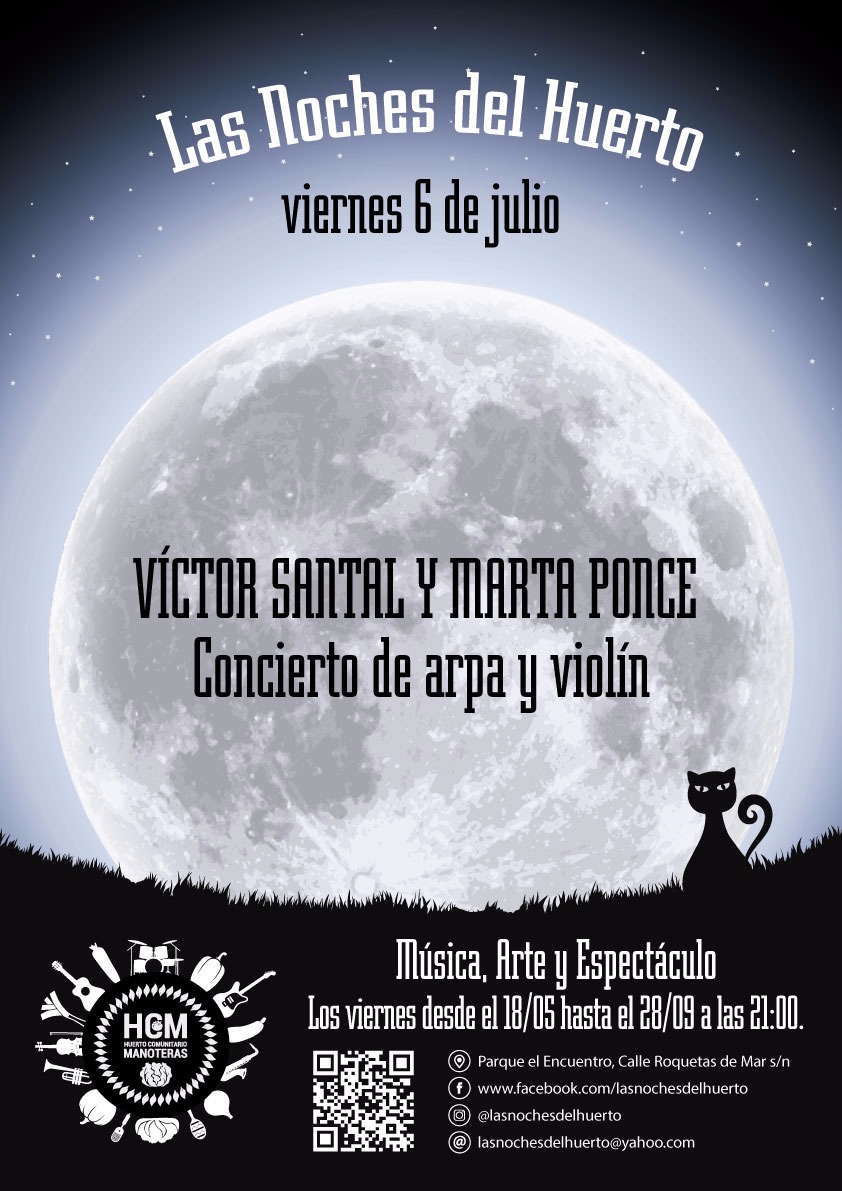 Noches del Huerto: Víctor Santal y Marta Ponce
