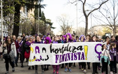 Una semana después de la huelga feminista en Hortaleza