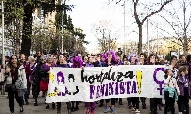 Una semana después de la huelga feminista en Hortaleza