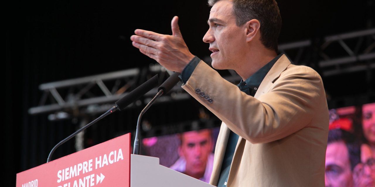 Pedro Sánchez cerrará en Hortaleza la campaña del PSOE