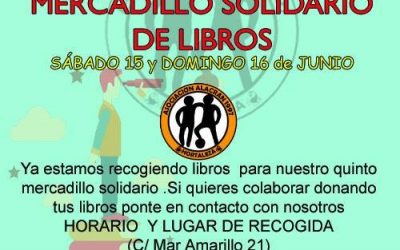 V Mercadillo Solidario de Libros de la Asociación Alacrán 1997