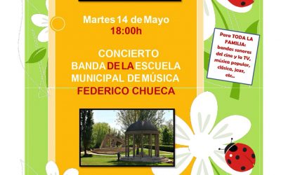 Concierto de la banda de la Escuela Municipal de Música Federico Chueca en Parque Villa Rosa-Paco Caño