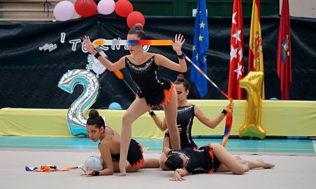 Hortaleza estrena campeonato de gimnasia rítmica