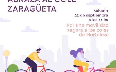 Bicicletada ‘Abraza al cole Zaragüeta’