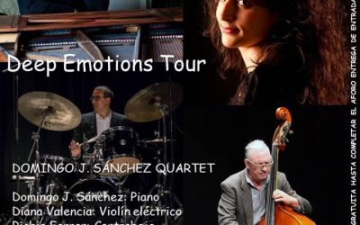 Concierto de Domingo J. Sánchez Quartet en los Encuentros Culturales Portugalete