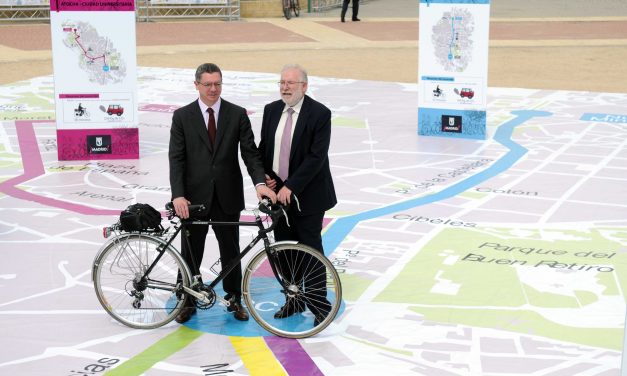 El carril bici de Gran Vía de Hortaleza es una idea del Partido Popular