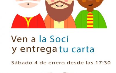 Los Reyes Magos visitan La Soci de Manoteras