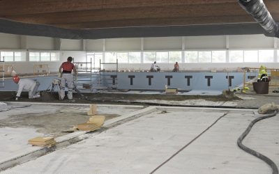 Próxima apertura de la piscina cubierta del polideportivo municipal Luis Aragonés