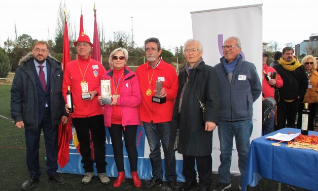 Victoria mostoleña en el primer torneo de ground golf de Hortaleza