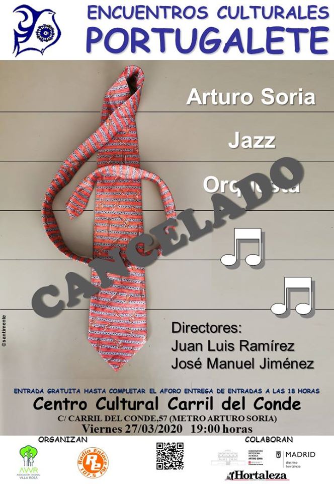 CARTEL Cancelado Jazz Portugalete 2
