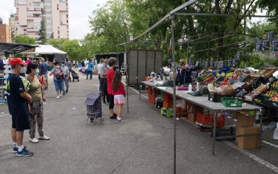 Los mercadillos de Hortaleza retoman su actividad