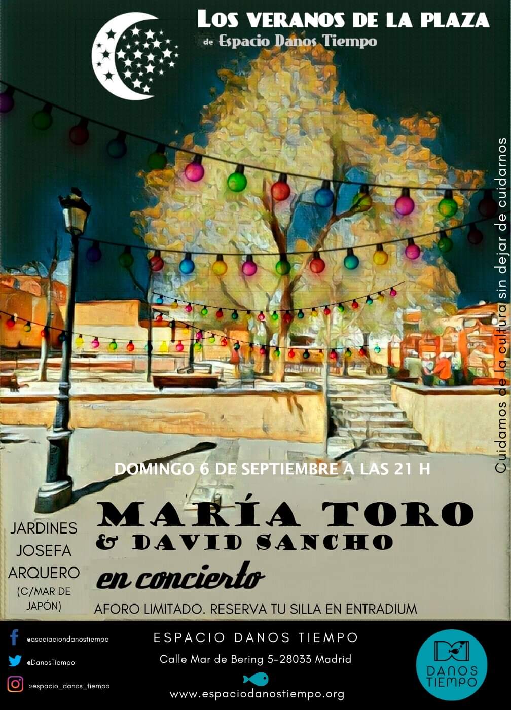 Veranos de la Plaza Maria Toro y David Sancho