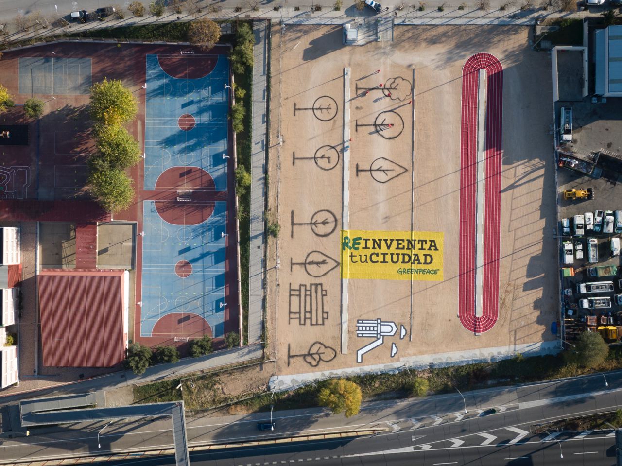 Greenpeace parking Iberdrola 2