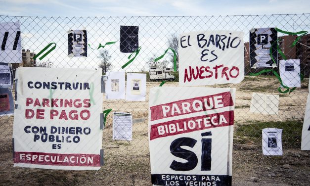 Nueva concentración contra el aparcamiento de Mar de Cristal