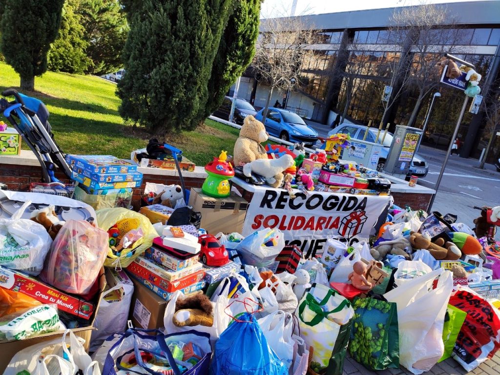 Recogida solidaria de juguetes