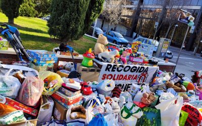 Recogida solidaria de juguetes en el parque Alfredo Kraus
