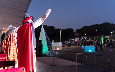 Retransmisión de la visita de los Reyes Magos a Hortaleza