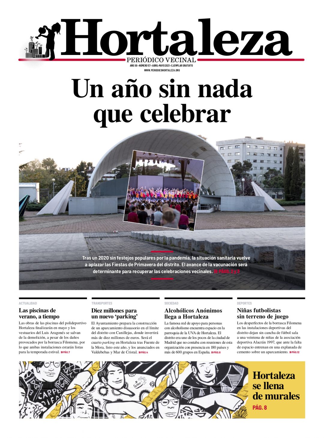 Número 57 de Hortaleza Periódico Vecinal