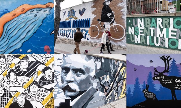 Una ruta a través de los murales de Hortaleza