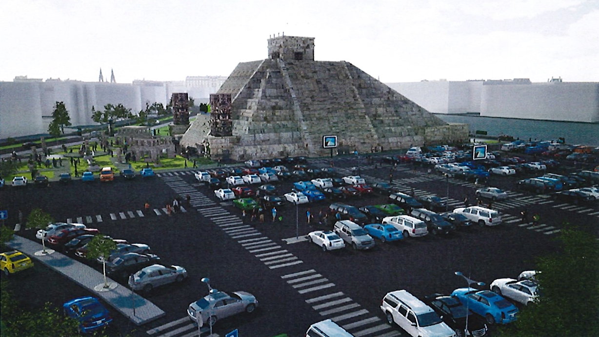 Piramide Azteca Hortaleza 4