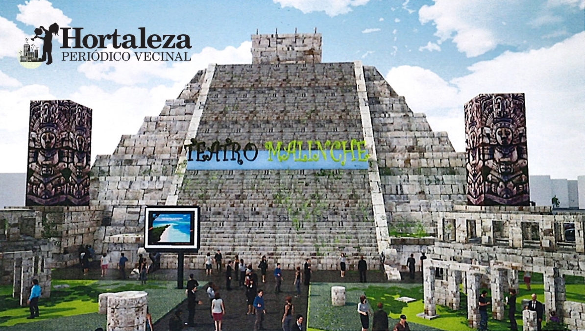 Piramide azteca Hortaleza Periodico Vecinal 1