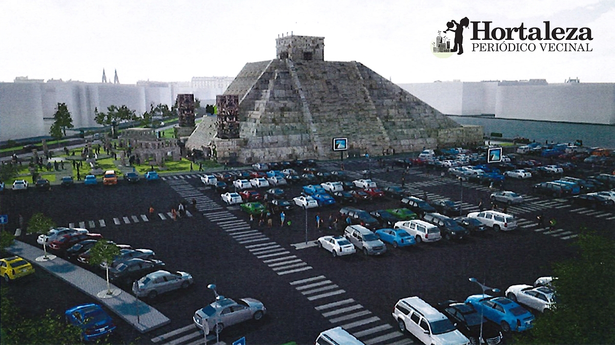 Piramide azteca Hortaleza Periodico Vecinal 4