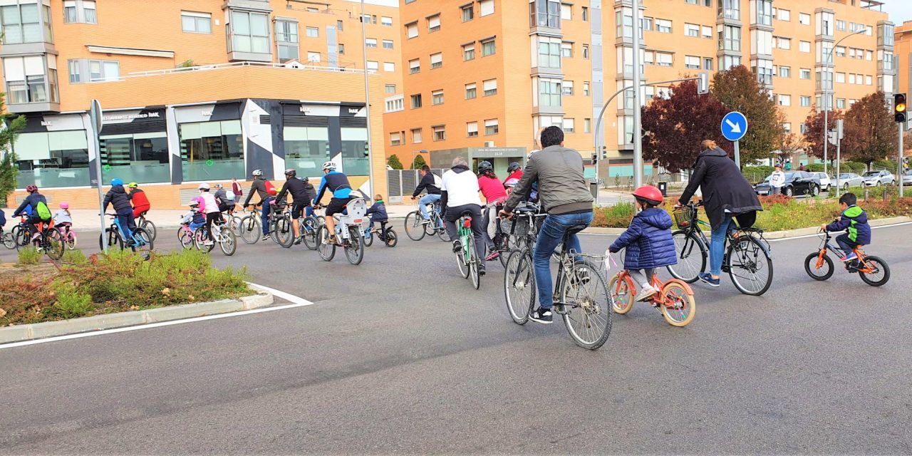 Sanchinarro sigue reivindicando el uso de la bicicleta