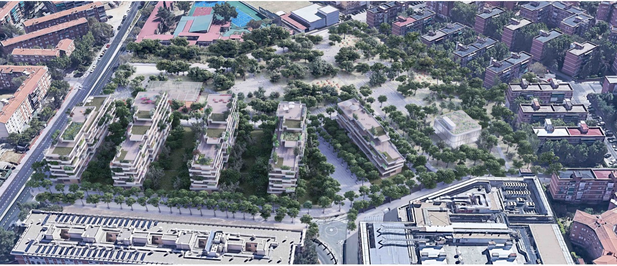 Nuevas zonas verdes, viviendas y un centro de mayores en avenida de San Luis