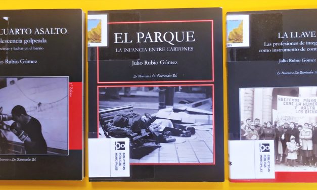 Los libros del educador social Julio Rubio