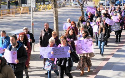 Conmemoración del 25N en Hortaleza