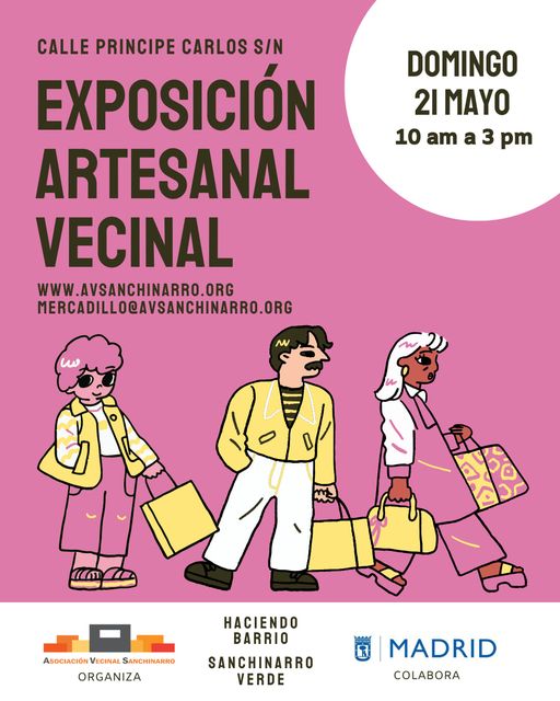 Exposición Artesanal Vecinal en Sanchinarro