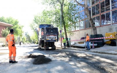 Comienza la operación asfalto, con tan solo nueve calles en Hortaleza