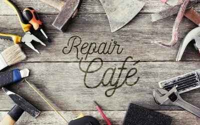 Repair café en Danos Tiempo con mercadillo, música y picoteo