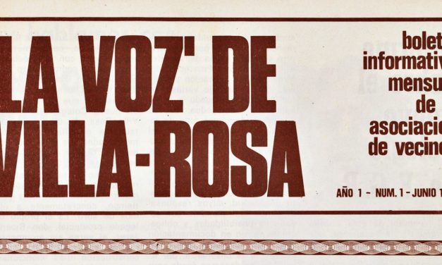 Digitalizado el antiguo periódico ‘La Voz de Villa Rosa’