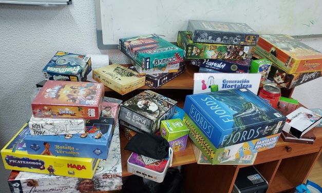 Tarde de juegos de mesa y rol en Manoteras