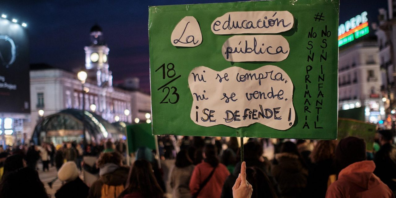 ¿Por qué los ‘profes’ vamos a la huelga?