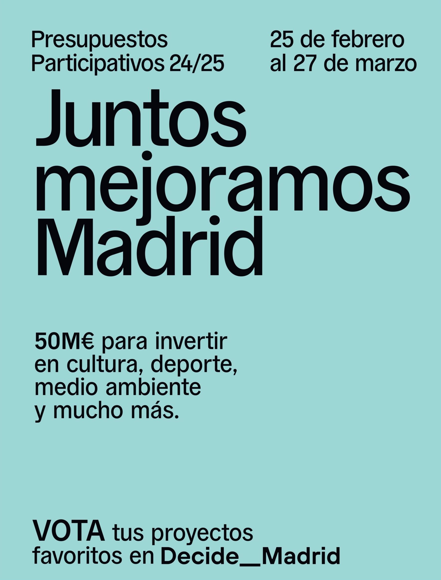 votación final
