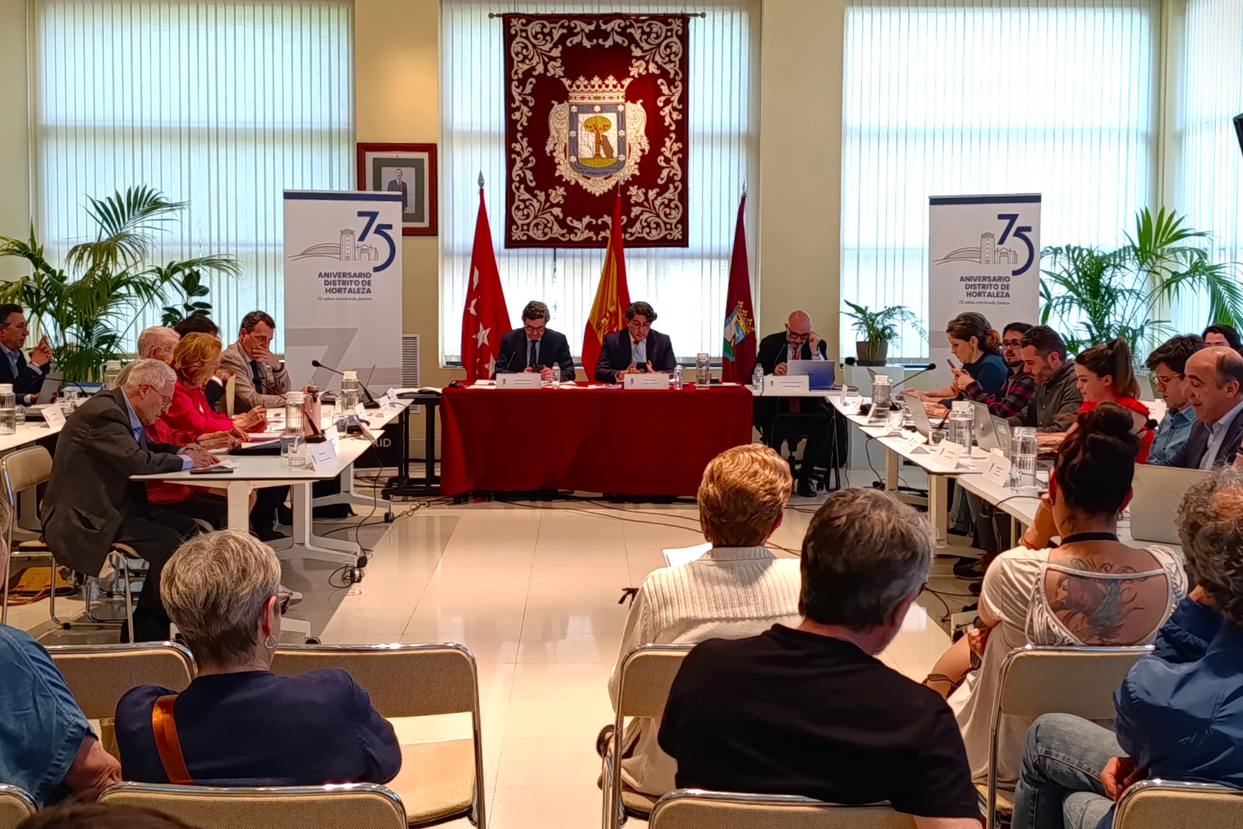 estado del distrito y pleno de septiembre