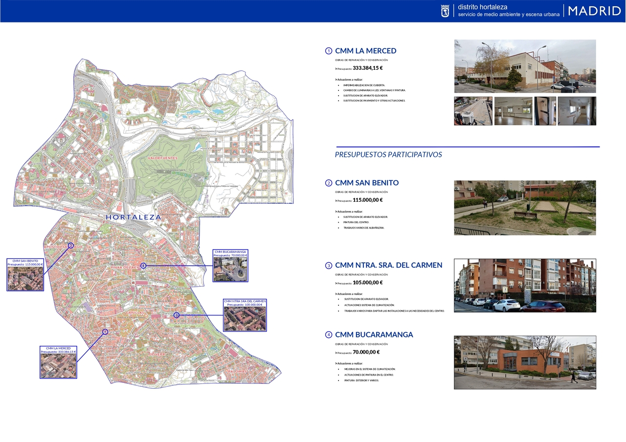 Obras en el centro de mayores Nuestra Señora de la Merced 1 Nuestra Señora de la Merced