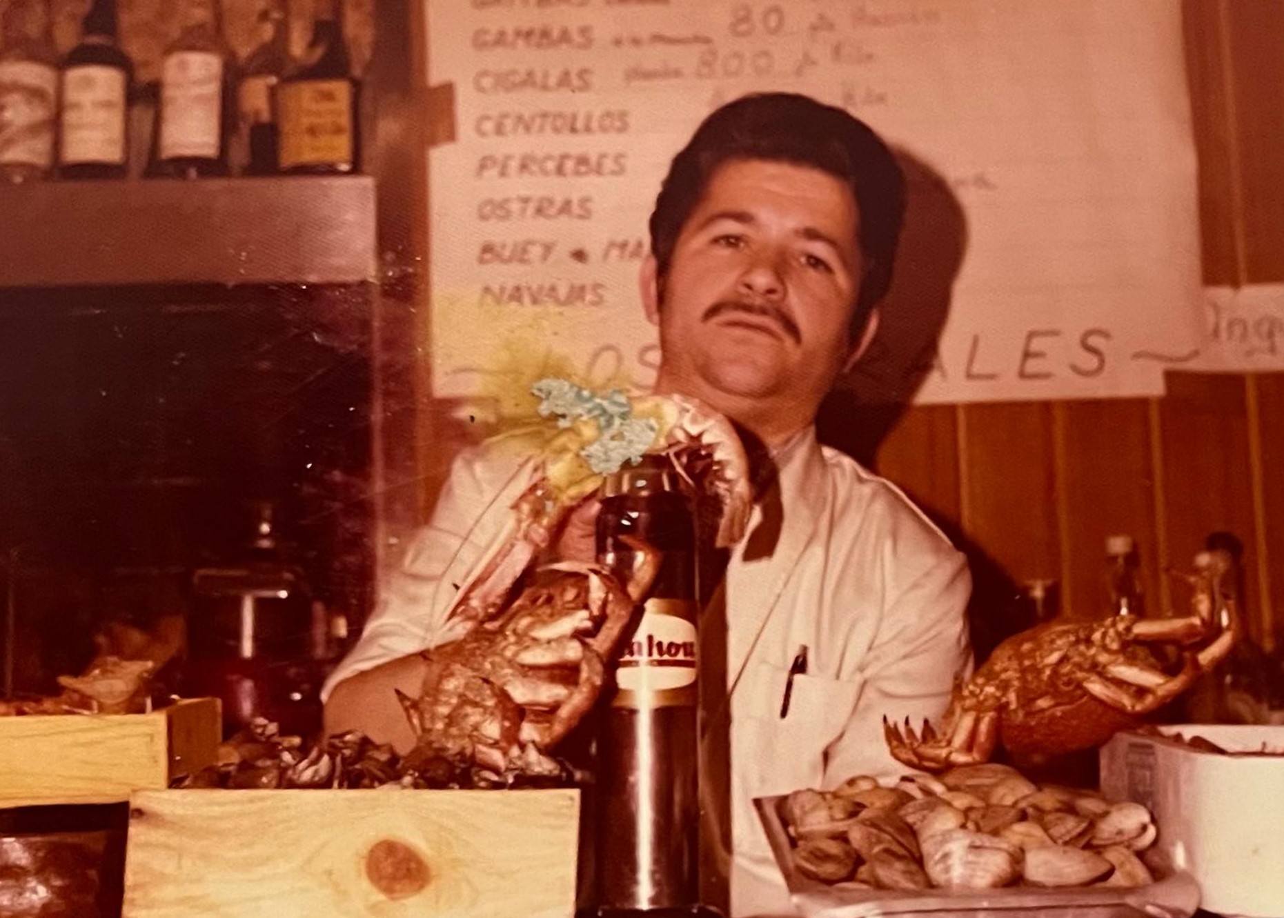 Un recuerdo de la marisquería Los Corales de Hortaleza 1 Bar Los Corales 2