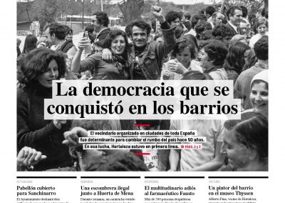 Nuevo número de Hortaleza Periódico Vecinal