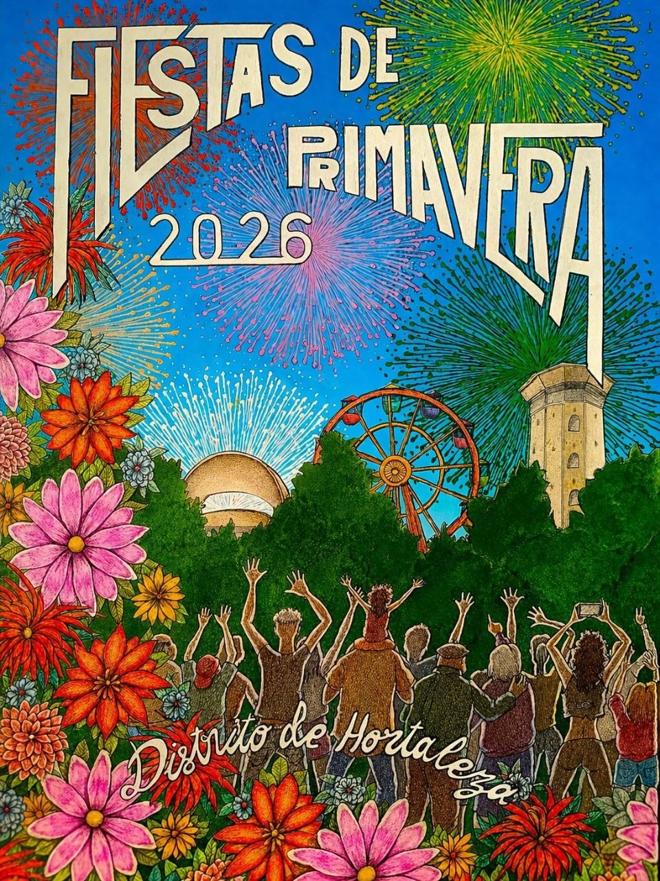 Cartel Fiestas Hortaleza 2026